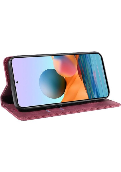 BDT Boutique Xiaomi Redmi Not 10 Pro Pu Deri Manyetik Koruyucu Folyo (Yurt Dışından)