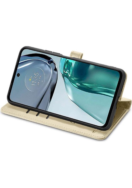 Moto G62 Flip Kapak Için Kılıf Darbeye Karikatür Hayvanlar Kısa Kayış Kılıf (Yurt Dışından) fiyatları