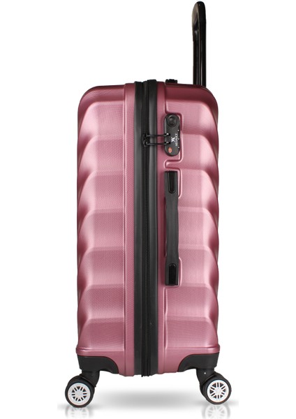 Lotus Abs 4'lü Travel Valiz Seti Rose