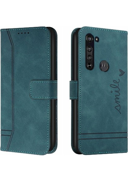 Motorola Moto Kenar Manyetik Kapatma El Kayışı Kart Yuvaları Için Telefon Kılıfı (Yurt Dışından)