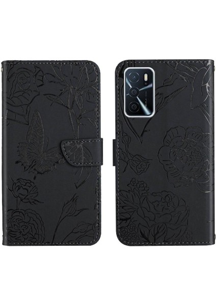 Oppo A54 4G/A16 Anti-Damla Koruma Darbeye Deri Kılıf ve (Yurt Dışından)