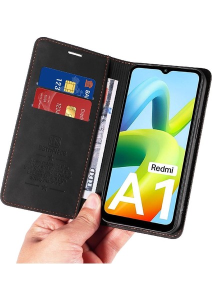 Xiaomi Redmi A2 4g Koruyucu Folio Cüzdan Pu Deri Manyetik (Yurt Dışından)