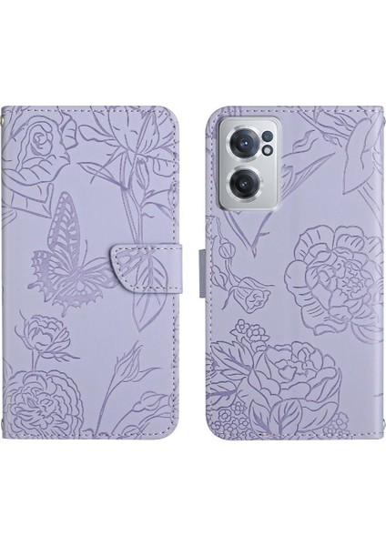 Oneplus Nord Ce2 5g Anti-Damla Koruma Bilek Kayışı ile Çiçekler (Yurt Dışından)