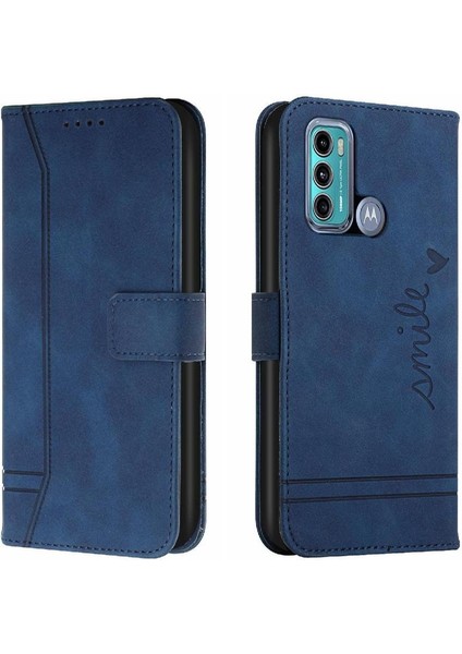 Motorola Moto G Güç 2022 Için Telefon Kılıfı Pu Deri Kart Yuvaları Kapak Çevirin (Yurt Dışından)