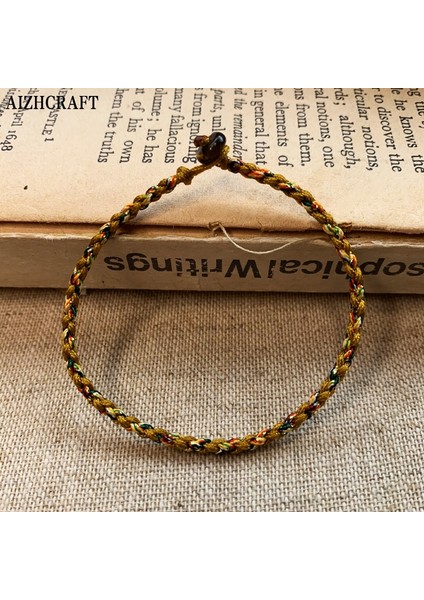 Y16CM Tarzı Altın Sarısı Aızhcraft 31 Renk Budist Aşk Şanslı Charm Tibet Bilezikler Kadın Erkek Doğal Taş El Yapımı Takı Himalaya Shambhala (Yurt Dışından)