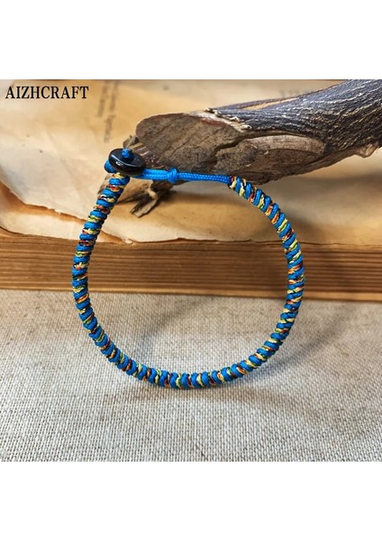 Y18-19CM Tarzı Tavuskuşu Mavisi Aızhcraft 19 Renk Budist Aşk Şanslı Charm Tibet Bilezikler Kadın Erkek Doğal Taş El Yapımı Takı Himalaya Shambhala (Yurt Dışından)
