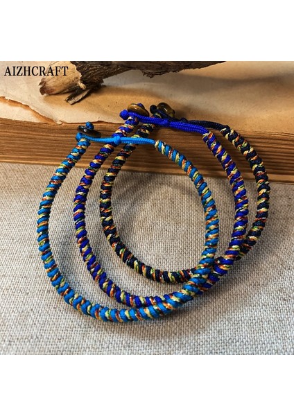 Y18-19CM Tarzı Açık Mor Aızhcraft 19 Renk Budist Aşk Şanslı Charm Tibet Bilezikler Kadın Erkek Doğal Taş El Yapımı Takı Himalaya Shambhala (Yurt Dışından)
