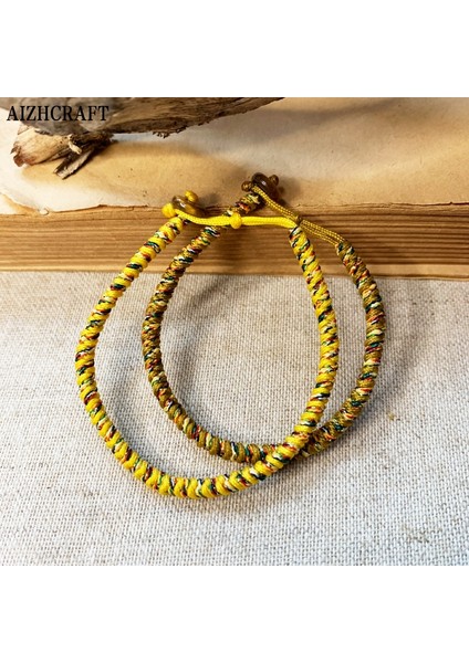 Y16-17CM Tarzı Altın Sarısı Aızhcraft 19 Renk Budist Aşk Şanslı Charm Tibet Bilezikler Kadın Erkek Doğal Taş El Yapımı Takı Himalaya Shambhala (Yurt Dışından)