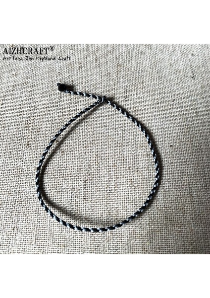 18-20CM Tarzı Siyah Karışım Aızhcraft Estetik Tibet El Yapımı Ince Kırmızı Halat Bilezik Kadın Erkek Aşk Şanslı Charm Düğün Takı Himalaya Hediyeler (Yurt Dışından)