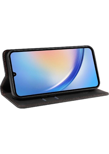 Samsung Galaxy A34 5g Koruyucu Manyetik Pu Deri Folio Cüzdan (Yurt Dışından) modelleri