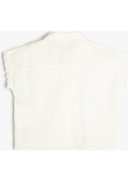 Fistolu Crop Gömlek Kısa Kollu fiyatları