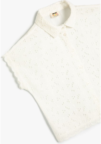 Fistolu Crop Gömlek Kısa Kollu modelleri