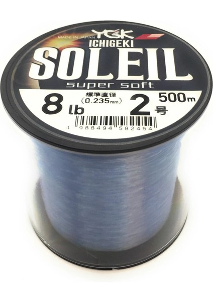 Super Soft Ichigeki Soleil 500MT Monofilament Misina