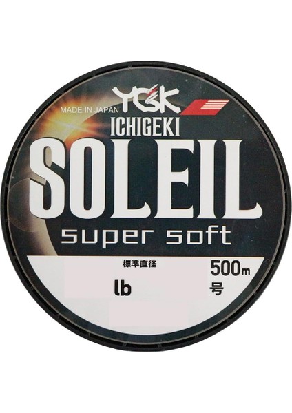 Ygk Super Soft  Ichigeki Soleil 500MT Monofilament Misina