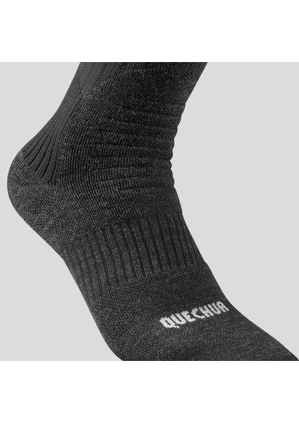 Quechua Outdoor Uzun Termal Çorap - Gri - MH100 indirimleri