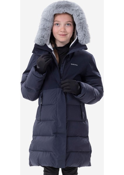 Quechua Çocuk Outdoor Şişme Kar Montu/Kışlık Mont - 7/15 Yaş - Mavi - SH500 -8 °C