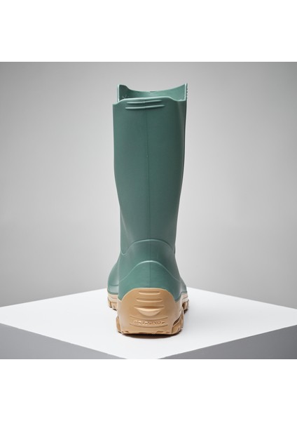 Solognac Kadın Kısa Yağmur Çizmesi - Yeşil - Avcılık ve Doğa Gözlemi - 100 modelleri