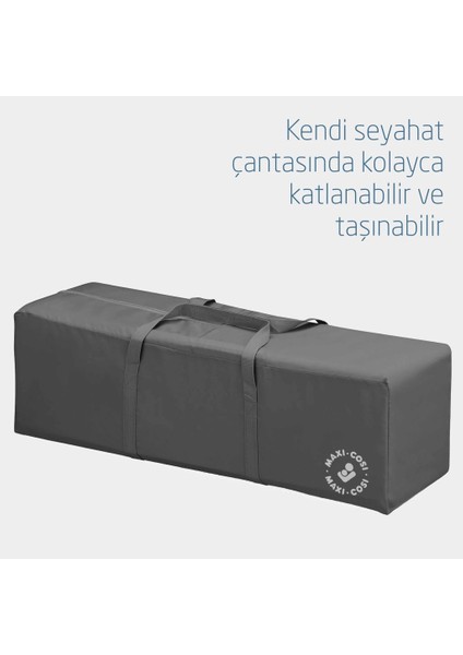 Swift 3'ü Bir Arada Beşik Seyahat Yatağı Oyun Parkı Beyond Graphite Eco