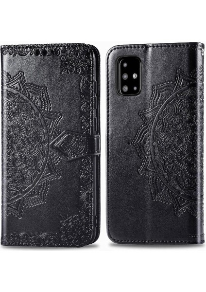 Samsung A71 4g Için Basit Iş Kapak Çevirin Kılıf Darbeye (Yurt Dışından)