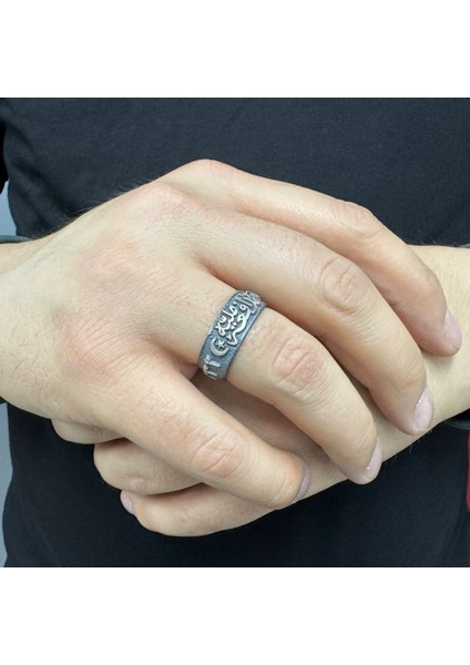 925 Ayar Gümüş Cihadiye 1332 Erkek Yüzük modelleri