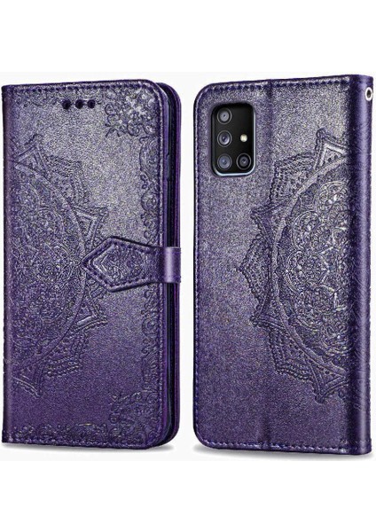Samsung A51 5g Deri Kılıf Kapak Kapak Basit Iş Zarif (Yurt Dışından)