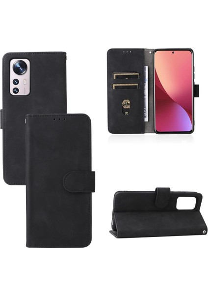 Kart Tutucu Kickstand Koruyucu Kapak Kartı ile Xiaomi 12 Lite Için Kılıf (Yurt Dışından)