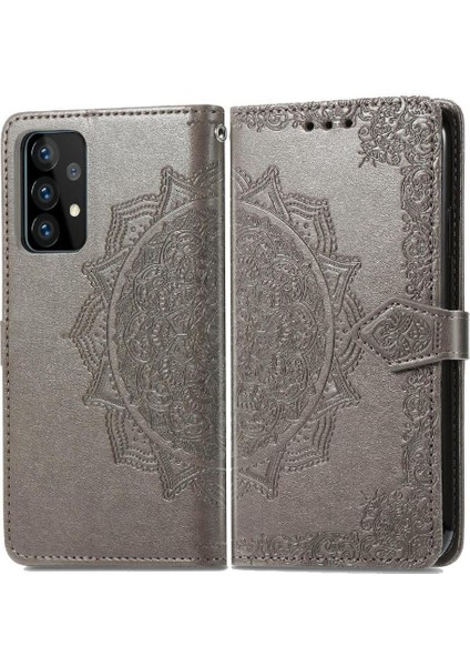 Samsung A72 5g Basit Iş Darbeye Zarif Desen Flip Case (Yurt Dışından)