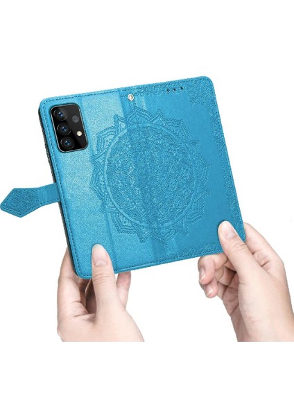 Samsung A72 5g Basit Iş Darbeye Zarif Desen Flip Case (Yurt Dışından) indirimleri