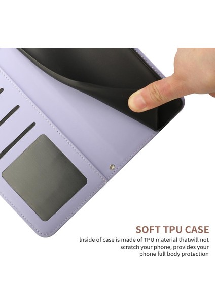 Oppo Case 6 5g Için Pu Deri Kapak Çevirin Çiçekler ve Kelebekler (Yurt Dışından)