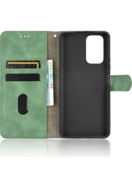 Xiaomi Redmi Not 10 Pro Max Deri Için Kılıf Folio Flip Case Kart Tam (Yurt Dışından)