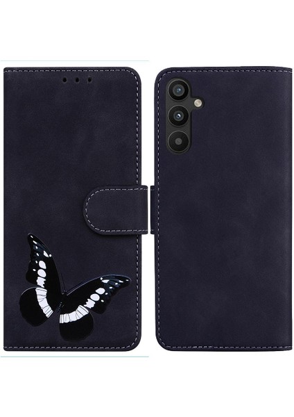 Samsung Galaxy A54 5g Için Kılıf Cüzdan Renk Baskılı Kelebek Flip Folio (Yurt Dışından)