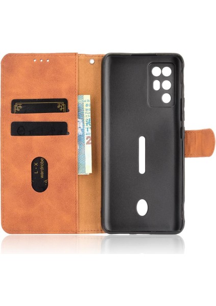 Zte Nubia Kırmızı Sihirli 6r Kart Ekleme Kart Tutucu Kickstand ile Kılıf (Yurt Dışından)