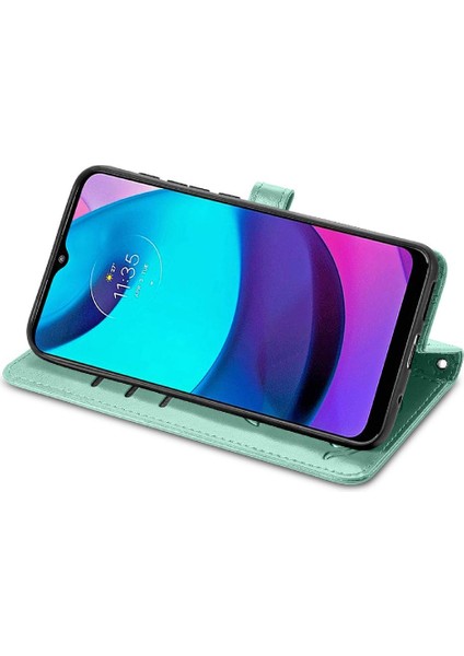 Moto E20 Flip Kapak Için Kılıf Kısa Kayış Karikatür Hayvanlar Deri Kılıf (Yurt Dışından) fiyatları