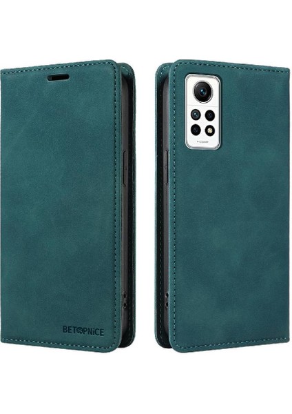 Xiaomi Redmi Için Not 11 Pro Koruyucu Manyetik Folio Cüzdan Pu (Yurt Dışından)