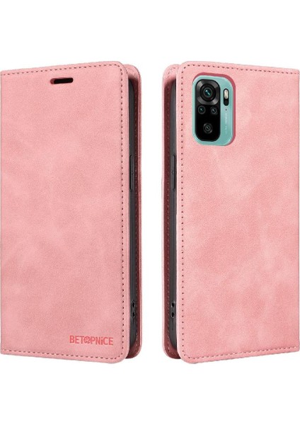Xiaomi Redmi Için Not 10 4g Pu Deri Manyetik Koruyucu Folyo (Yurt Dışından)