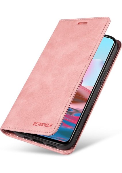 Xiaomi Redmi Için Not 10 4g Pu Deri Manyetik Koruyucu Folyo (Yurt Dışından)