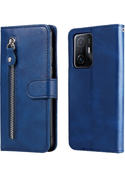 Xiaomi 11T/11T Pro 5g Deri Kart Yuvası Tutucular Fermuar Kapak (Yurt Dışından)