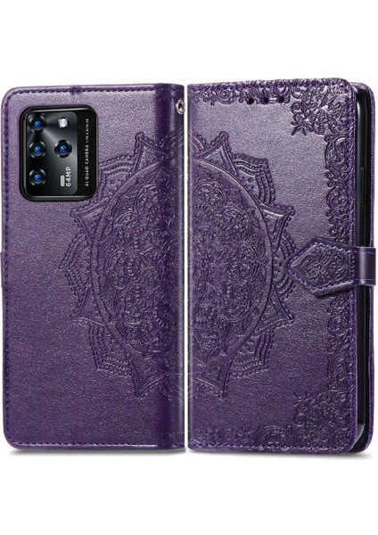 Zte Blade V30 Darbeye Basit Iş Zarif Desen Kılıf (Yurt Dışından)