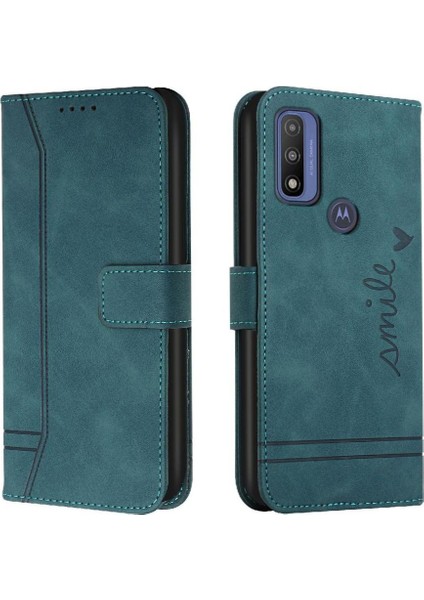 Motorola Moto G Saf El Kayışı Flip Için Telefon Kılıfı Folio Cüzdan Kart Pu (Yurt Dışından)