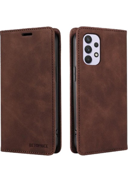 Samsung Galaxy A32 4g Pu Deri Koruyucu Manyetik Folio Cüzdan (Yurt Dışından)