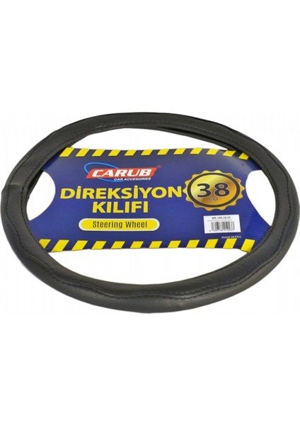 Direksiyon Kılıfı 38 cm Dikişli Siyah BR1841923