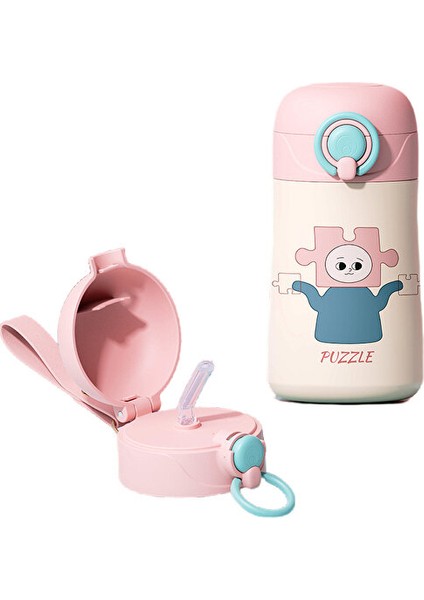 400 Ml. Paslanmaz Çelik Taşınabilir Yalıtımlı Çocuk Suluklar Mataralar (Yurt Dışından)