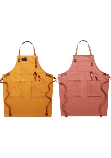 Adet Ev Iş Elbiseleri Önlük Uzunluğu 75CM (Yurt Dışından)