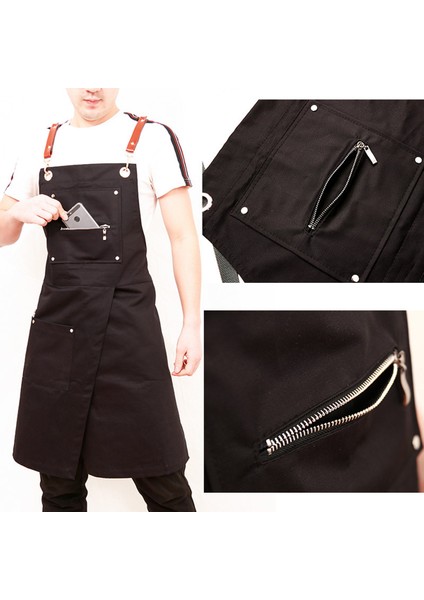 Kanvas Önlük-1pc-Siyah (Yurt Dışından) indirimleri
