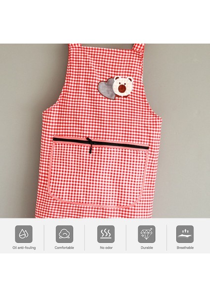 Adet Pişirme Tulumu-Fermuarlı Cepli Saf Pamuklu Jartiyer (Yurt Dışından) indirimleri