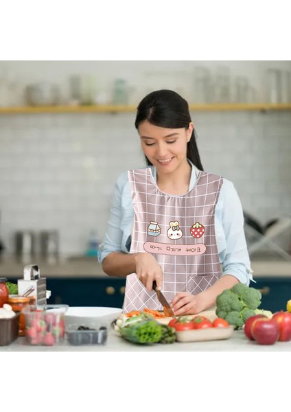 2 Adet Yelek Önlük-Su Geçirmez Ekose Yelek (Yurt Dışından) indirimleri