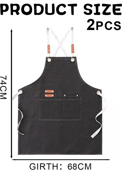 2 Adet Denim Bel-Çapraz Askılı Denim Toka-Siyah (Yurt Dışından) modelleri