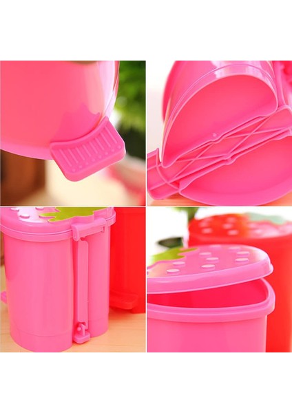 Plastik Çöp Tenekesi-Pembe Çöp Tenekesi (Yurt Dışından)