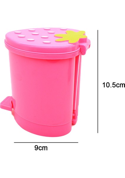 Plastik Çöp Tenekesi-Pembe Çöp Tenekesi (Yurt Dışından)