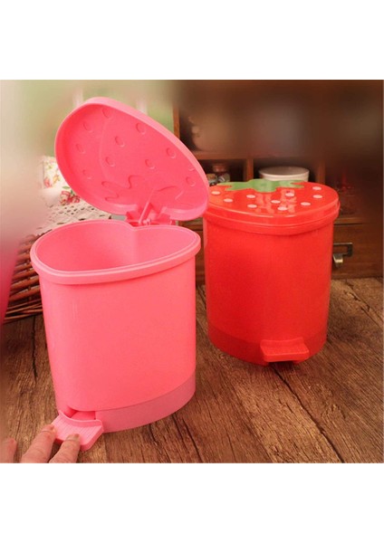 Plastik Çöp Tenekesi-Pembe Çöp Tenekesi (Yurt Dışından)